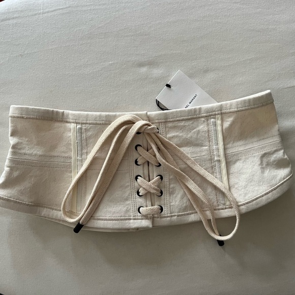 Isabel Marant Herese Belt in Ecru - Picture 5 of 16